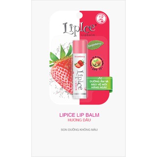Son dưỡng LipIce Lipbalm Strawberry - Hương dâu 4.3g