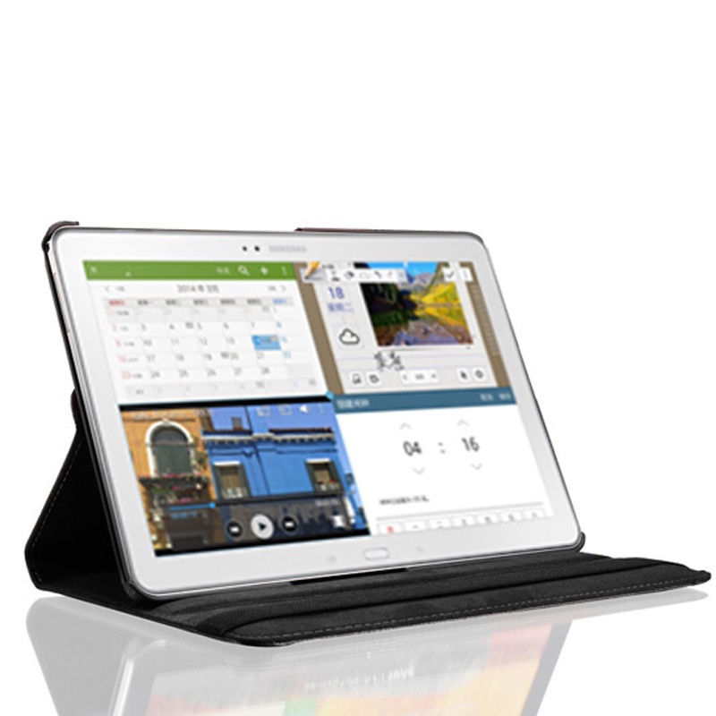 Ốp Máy Tính Bảng Da Đế Lật Xoay 360 Độ Cho Samsung Galaxy Tab Note Pro 12.2 inch P900 P901 P905 SM-P900