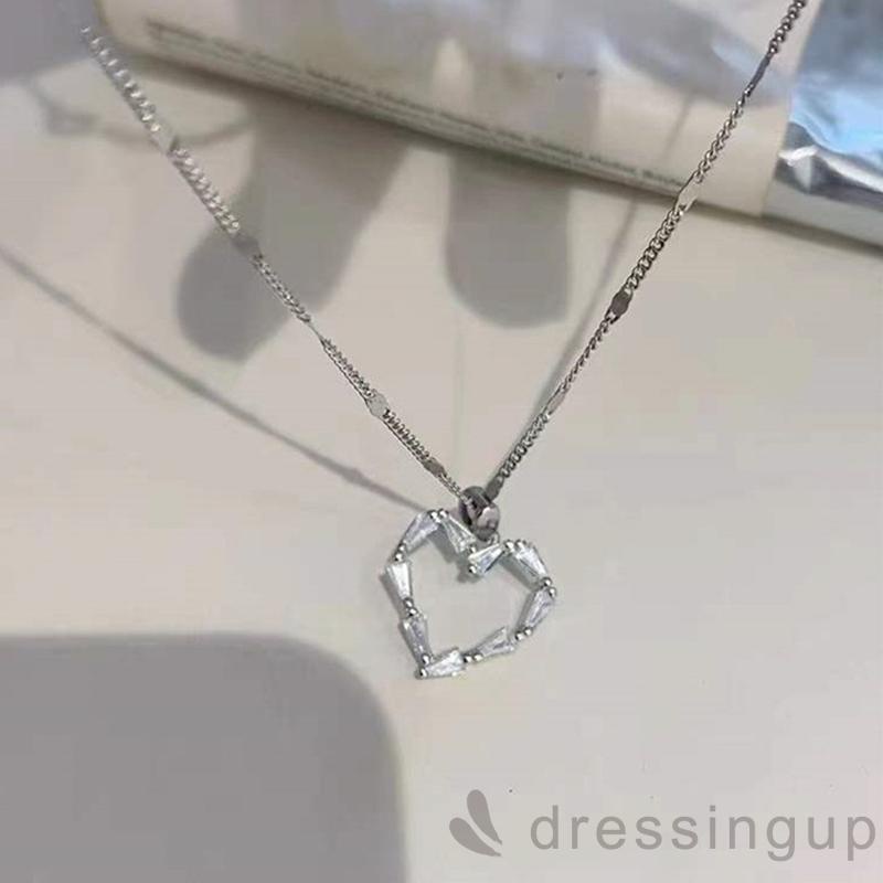 Vòng cổ Mặt Trái Tim Thời Trang Cho Nữ
