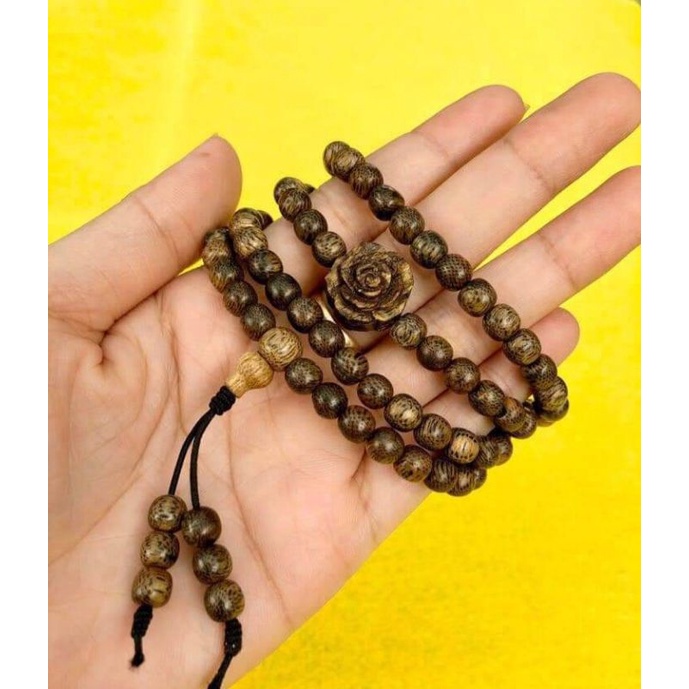 Vòng Tay Trầm Hương Chuỗi 108 Hạt Trầm 100% Tự Nhiên - N132