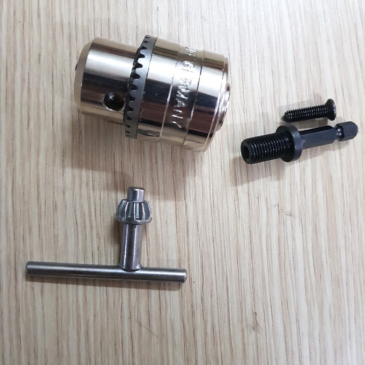 Đầu kẹp măng răng cho khoan bắn vít 1mm - 10mm