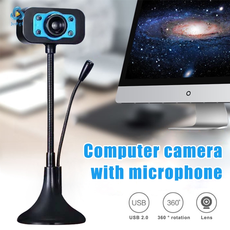 Webcam máy tính bàn HD có micro USB 2.0 cho WindowsXP SP2 phiên bản toàn diện/Windows XP SP3/Vista