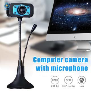 Webcam máy tính bàn HD có micro USB 2.0 cho WindowsXP SP2 phiên bản toàn diện/Windows XP SP3/Vista
