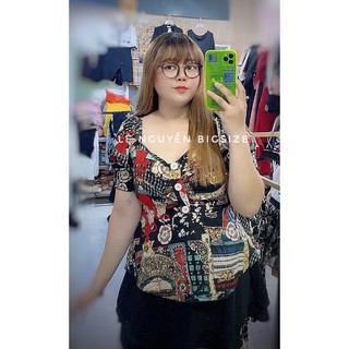Áo kiểu peplum bigsize