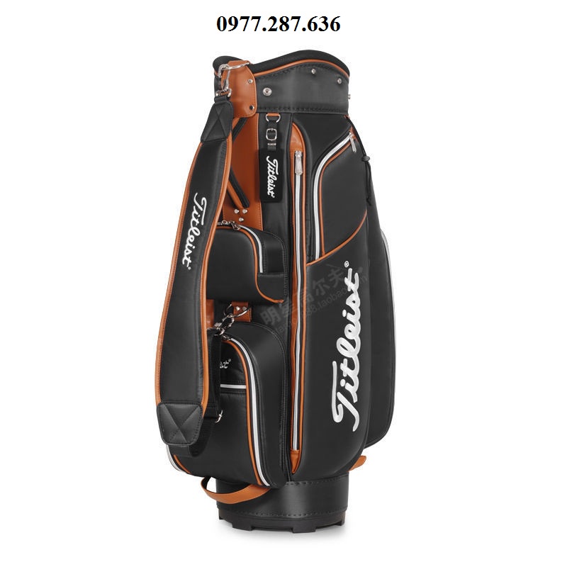 Túi gậy golf Titleist đựng 14-16 gậy vải bạt siêu nhẹ chống nước chống thấm shop GOLF PRO TM005