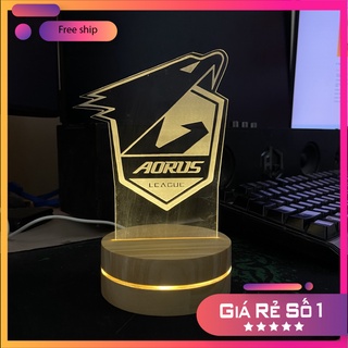 Đèn ngủ led 3d gaming trang trí siêu đẹp / đèn game thủ