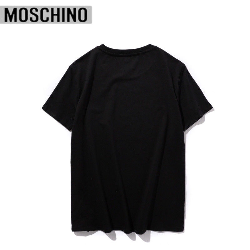 Áo Sweater Tay Ngắn In Hình Gấu Moschino Thời Trang Mùa Hè Cho Cặp Đôi 2022SS