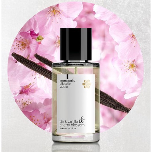 Nước Hoa Nữ Dark Vanilla &amp; Cherry Blossom 417417 Siberian Wellness 50ml Eau De Parfum Từ Nga