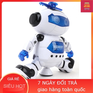 [HOT]   Đồ Chơi, Trang Trí Bàn Làm Việc Robot Xoay 360, Phát Nhạc Và Hát, Chất Liệu Nhữa ABS An Toàn Khi Sử Dụng
