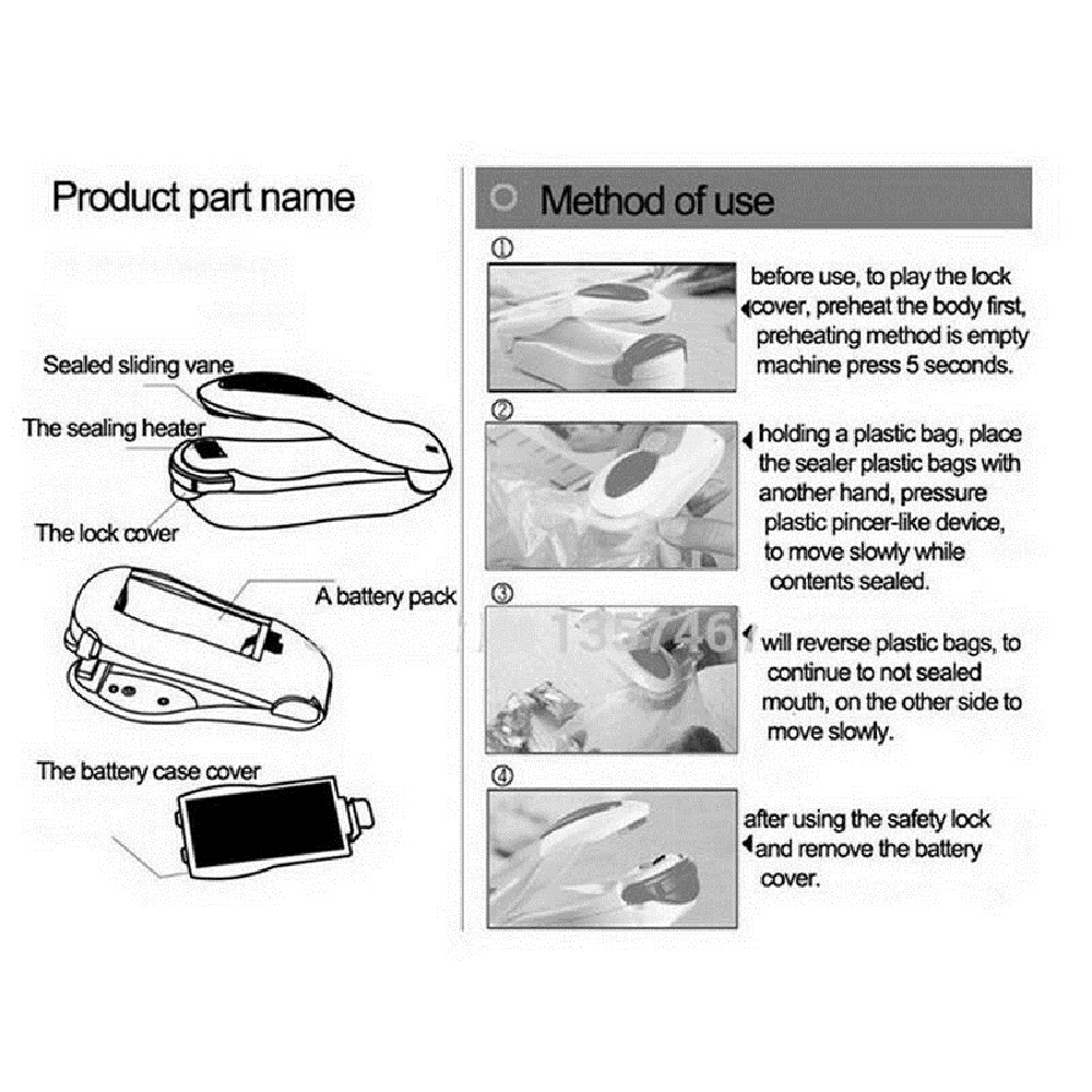 Máy đóng kín túi nhựa bằng nhiệt kích thước nhỏ gọn tiện dụng