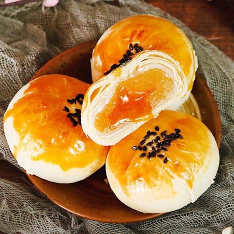 Bánh Mochi Nhân Kim Sa Trứng Sữa