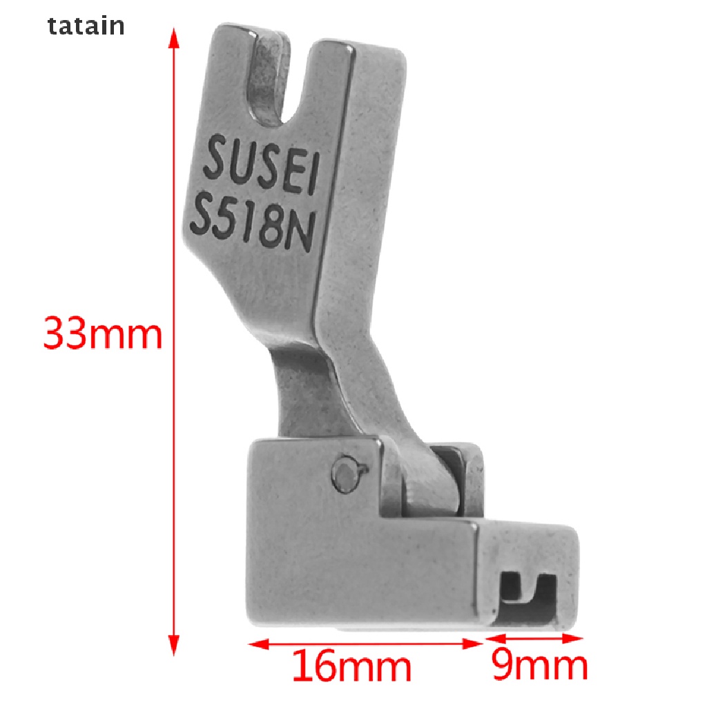 [TAT] Zipper Walking Foot for Industrial Sewing Machine S518N Sewing Presser Foot CVX