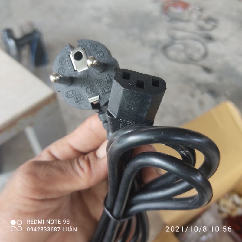 Dây Nguồn 3 Chân - Dây Nguồn Số 8