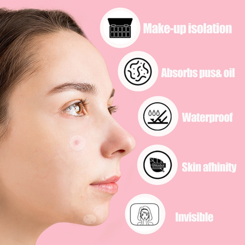 Set 36 Miếng Dán Hỗ Trợ Giảm Mụn Vô Hình Làm Đẹp Chăm Sóc Da