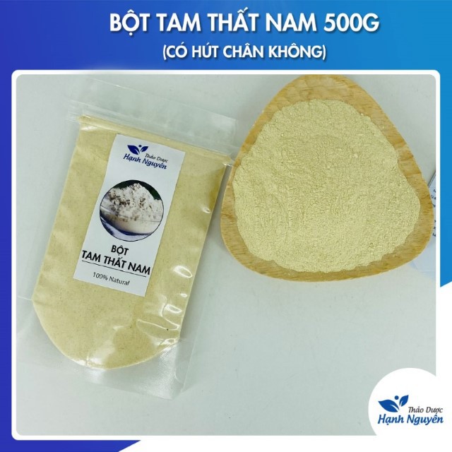 Bột Tam Thất Nam Nguyên Chất 500g (Có hút chân không)