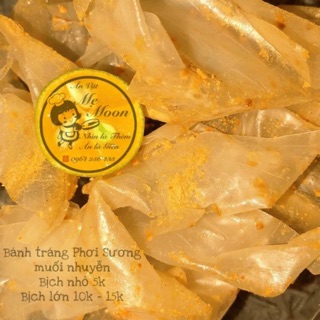 Bánh tráng phơi sương muối nhuyễn ( Bịch zip 150gr )