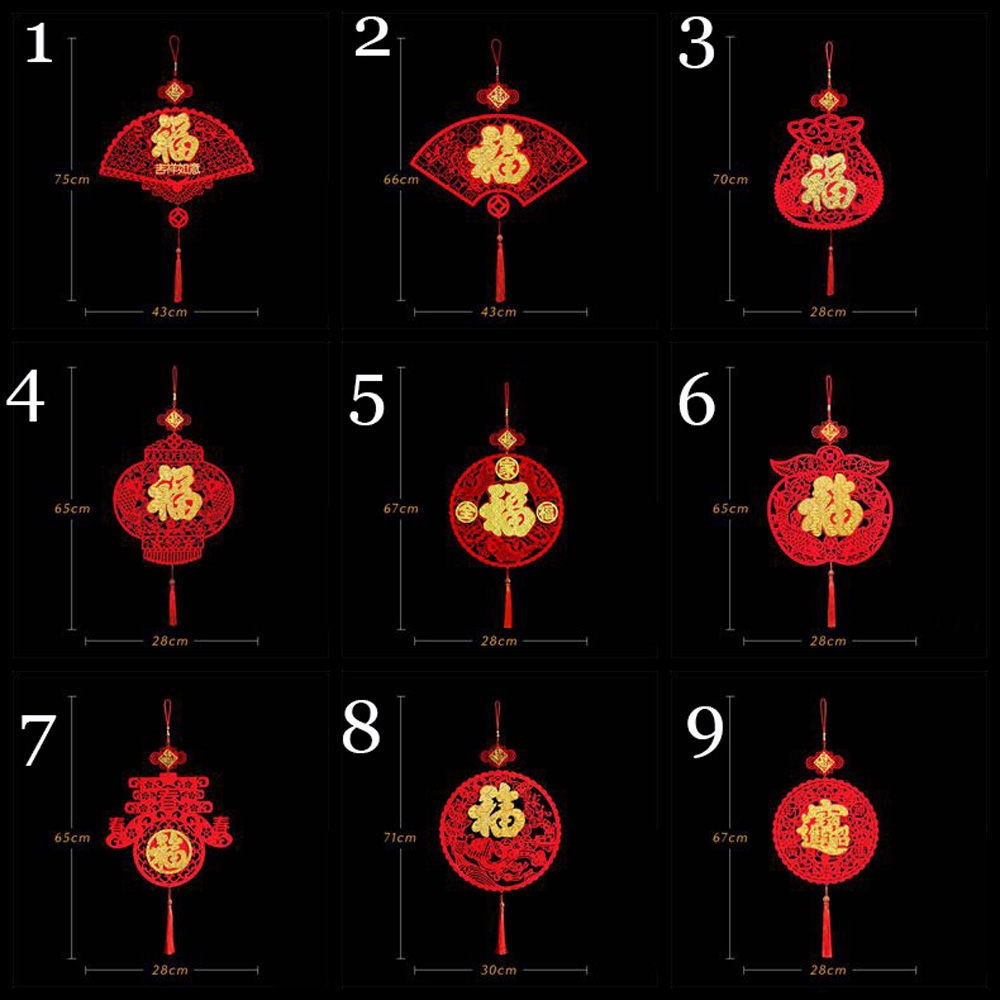 Phụ kiện treo trang trí phong cách Trung Hoa đem lại may mắn