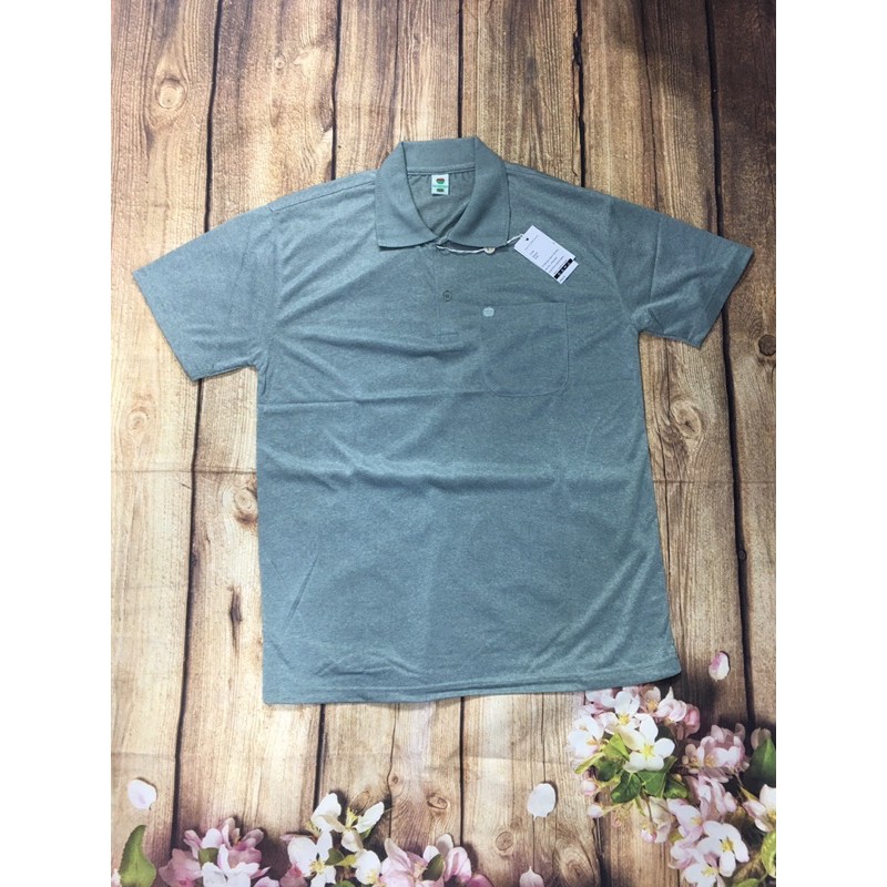 Áo thun nam trung niên có túi trái táo dưới 85kg chất mỏng mát mặc nhà