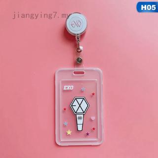 Bao Đựng Thẻ In Hình Các Thành Viên Nhóm Nhạc Kpop Blackpink Twice Exo Got7 Seventeen