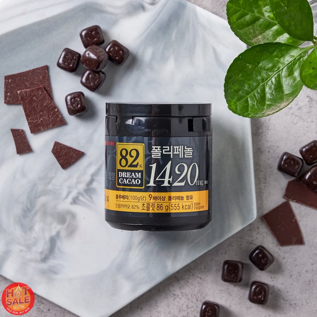 Kẹo chocolate Dream Cacao 56%, 72%, 82%