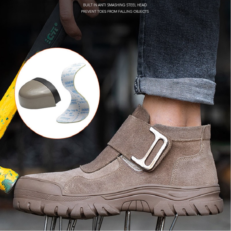 Giày bảo hộ lao động nam cao cổ an toàn lao động AVIDAL 630 chống đinh chống va đập mẫu mới 2022