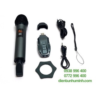 Mic k18v - mic xe hơi - mic bluetooth