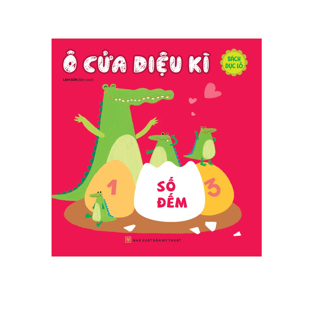 Sách:  Ô Cửa Kì Diệu - Số Đếm (Sách Đục Lỗ)