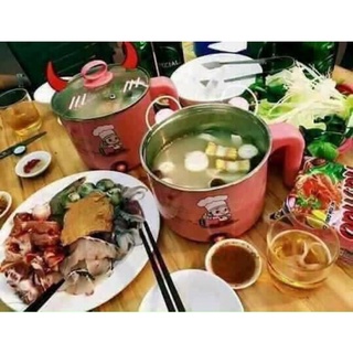 ca nấu mì mini