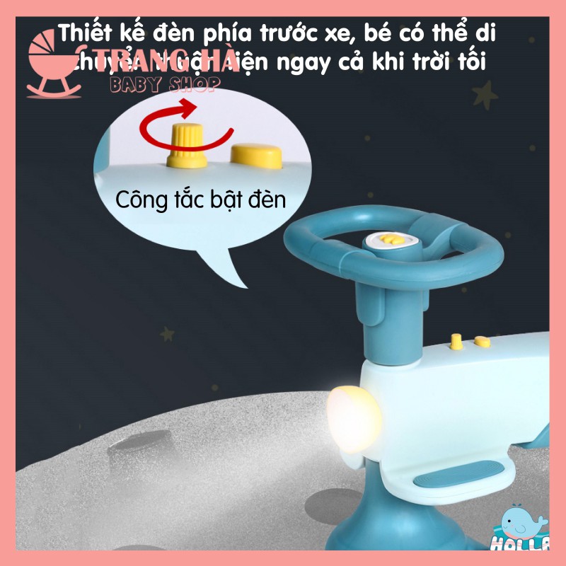 𝑺𝒂𝒍𝒆 𝑺𝒐̂́𝒄Xe Lắc Holla Cao Cấp Cho Bé Phiên Bản 2020