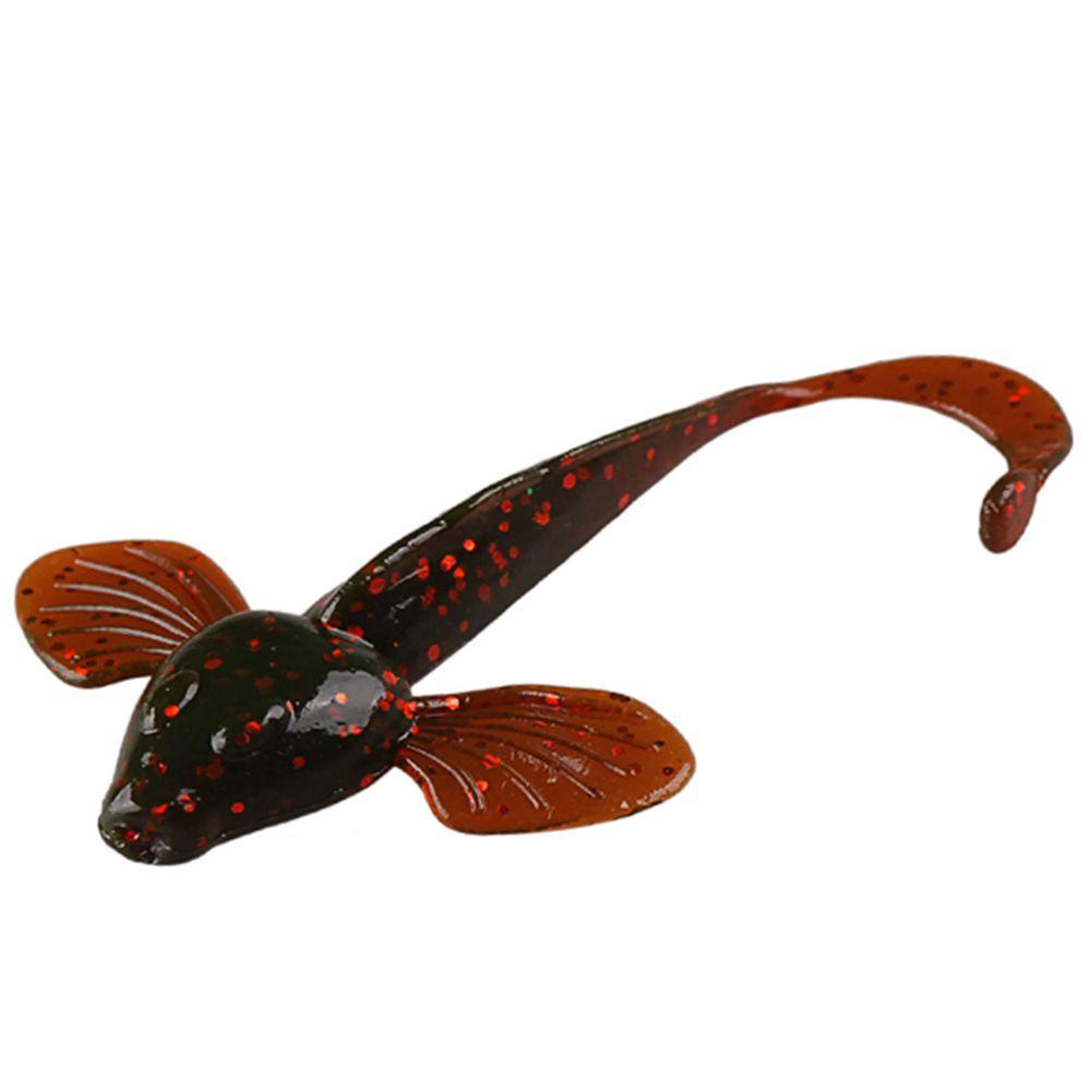 Set 6 Mồi Tôm Giả Câu Cá Bằng Silicon Mềm