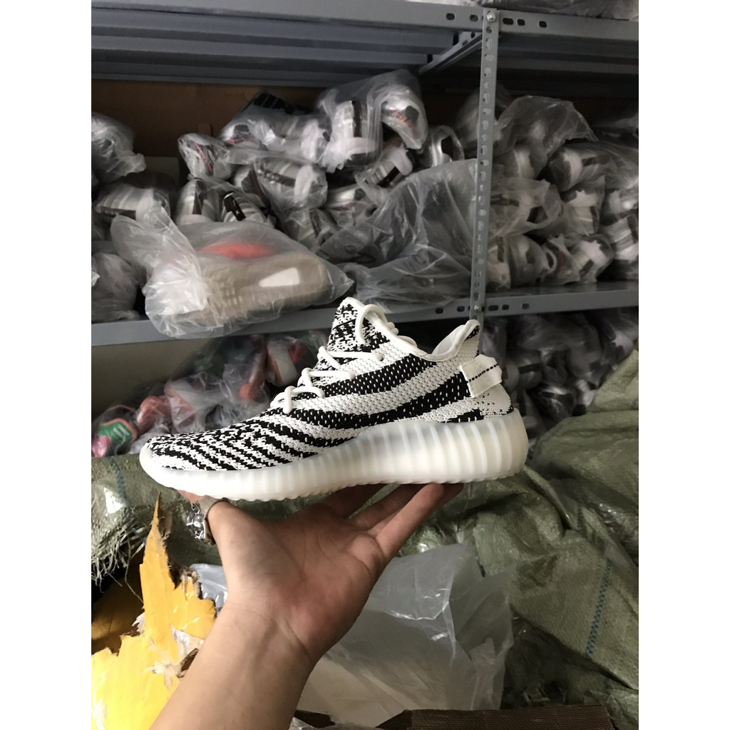 >VIDEO+ẢNH THẬT 100%< Giày Sneaker Yz V2 SPLY 350 Zebra nam nữ