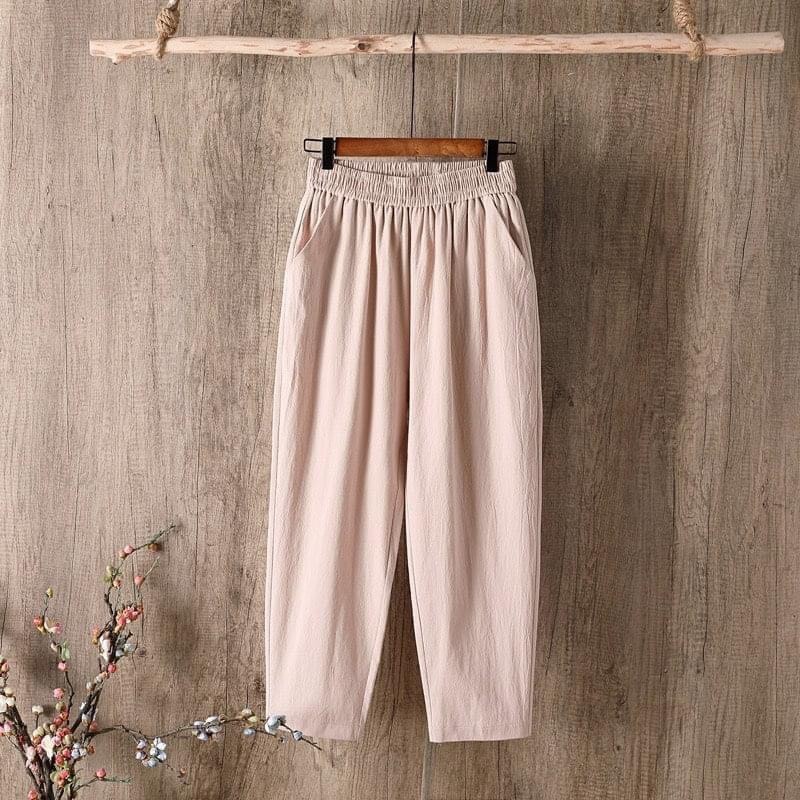 [ Mã FAMAYWA giảm 10K đơn 50K] Quần đũi nữ baggy công, đũi hàn siêu mát - Otuta | BigBuy360 - bigbuy360.vn