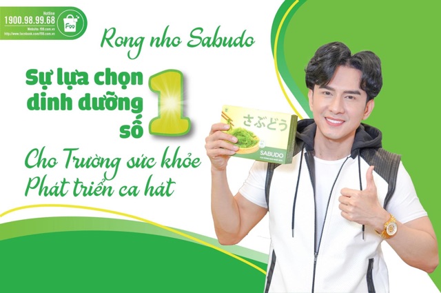 Rong nho tách nước Sabudo nhật Bản Hộp 12 gói (240gr) + tặng 1 chai sốt mè rang 180ml kewpie | BigBuy360 - bigbuy360.vn