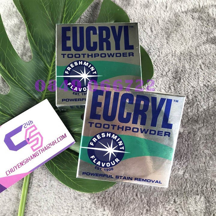 BỘT TẨY TRẮNG RĂNG EUCRY [ANH]
