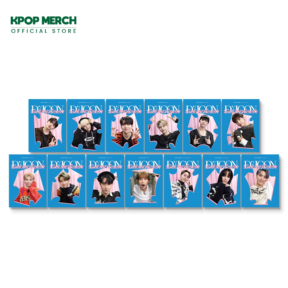 Sách ảnh Hybe Labels Seventeen - Dicon D'Festa - phiên bản nhỏ