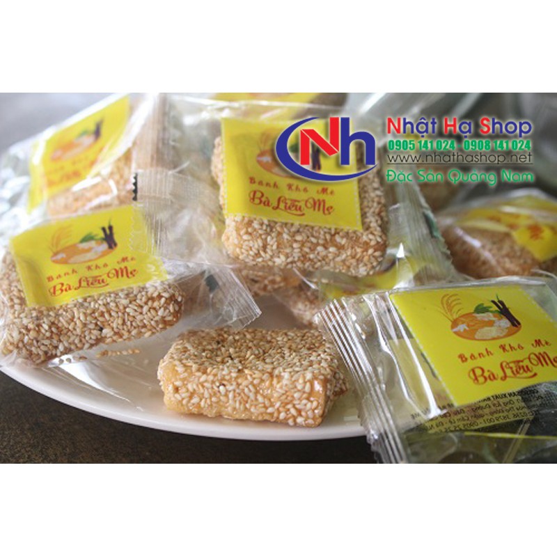 Bánh khô mè Bà Liễu Mẹ 250g- Đặc sản Đà Nẵng