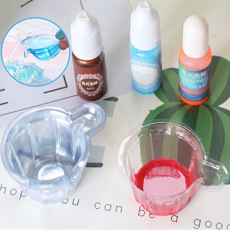 Set 200 Cốc Đong Bằng Nhựa Dùng Một Lần Để Làm Epoxy