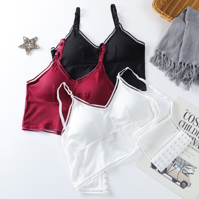 [Áo Lót Nữ] Áo Bra Crotop 8804 Có 8 Móc Cài Sau Bralette không gọng