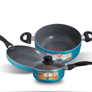 Combo Chảo nồi quánh Ceramic COMET - CH10-26&CH31-16&24