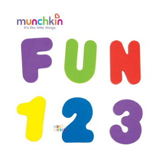 Bộ chữ số xốp Munchkin