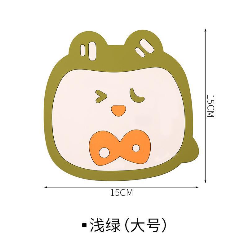 Tấm Lót Bàn Ăn Cách Nhiệt Chống Trượt / Bỏng / Dầu / Thấm Nước In Hoạt Hình Dễ Thương Đa Năng Tiện Dụng