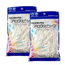 OKAMURA - TĂM KẼ CHỈ NHA KHOA  NHẬT BẢN  GÓI 90P, 50P