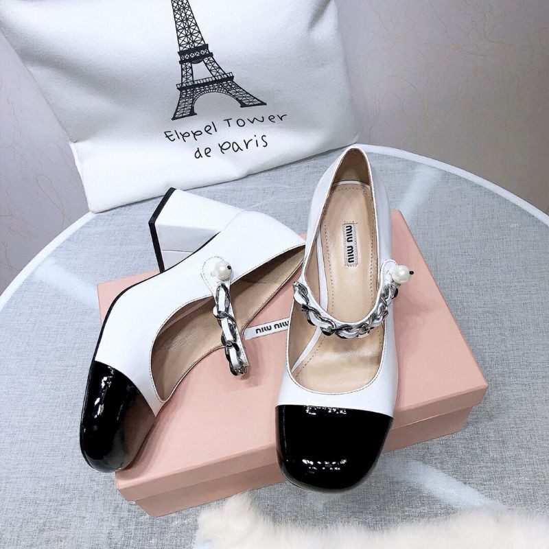 Giày cao gót miumiu mẫu hot nhất 2021 8cm