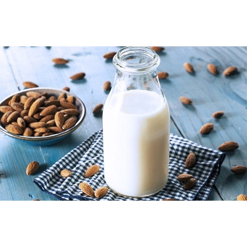 Hạt Hạnh Nhân 100g,Hạt sấy khô, Nguyên liệu là kẹo hạt,Nougat,nhân bánh nướng …