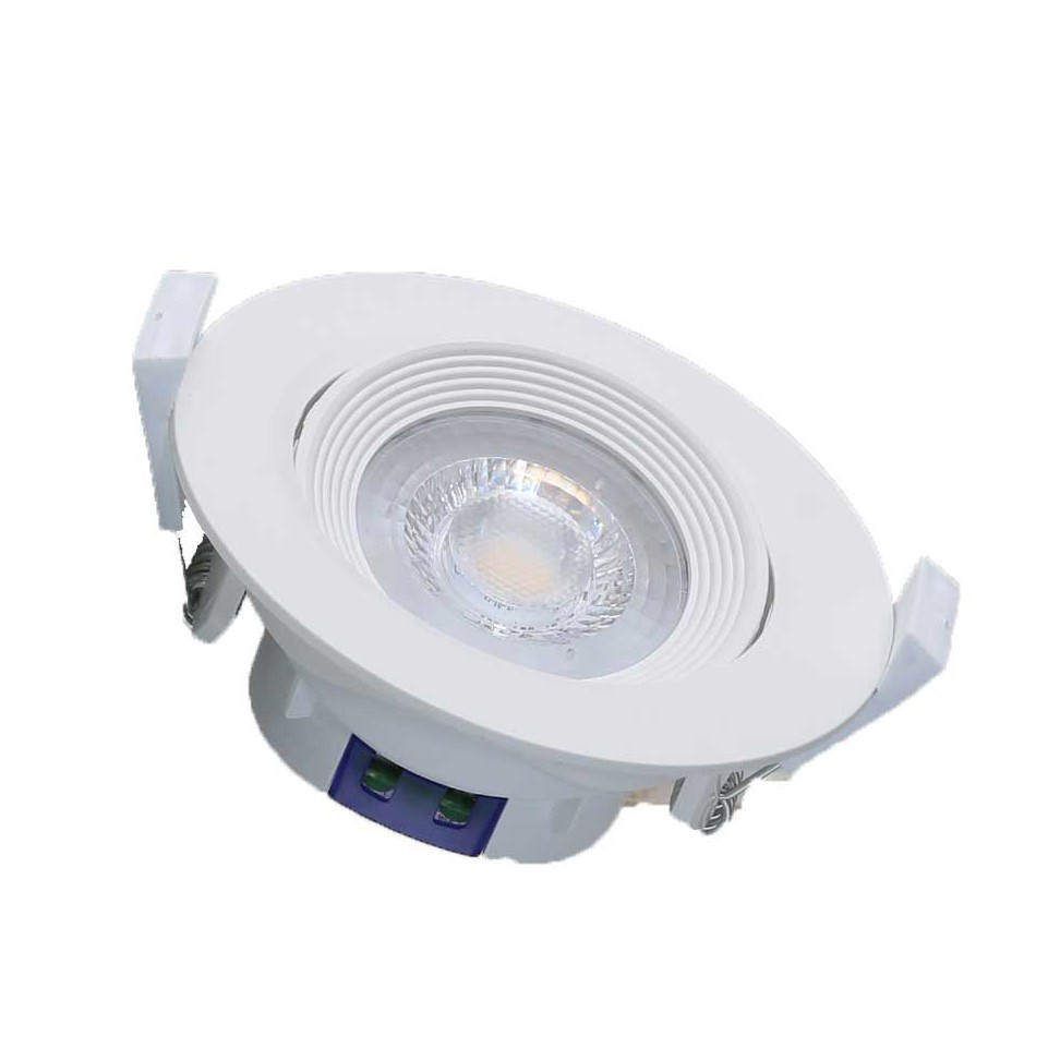 Đèn LED âm trần xoay góc 6,5W Rạng Đông khoét lỗ 76mm