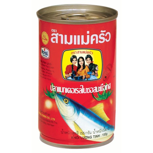 Cá mòi Ba Cô Gái 155gr