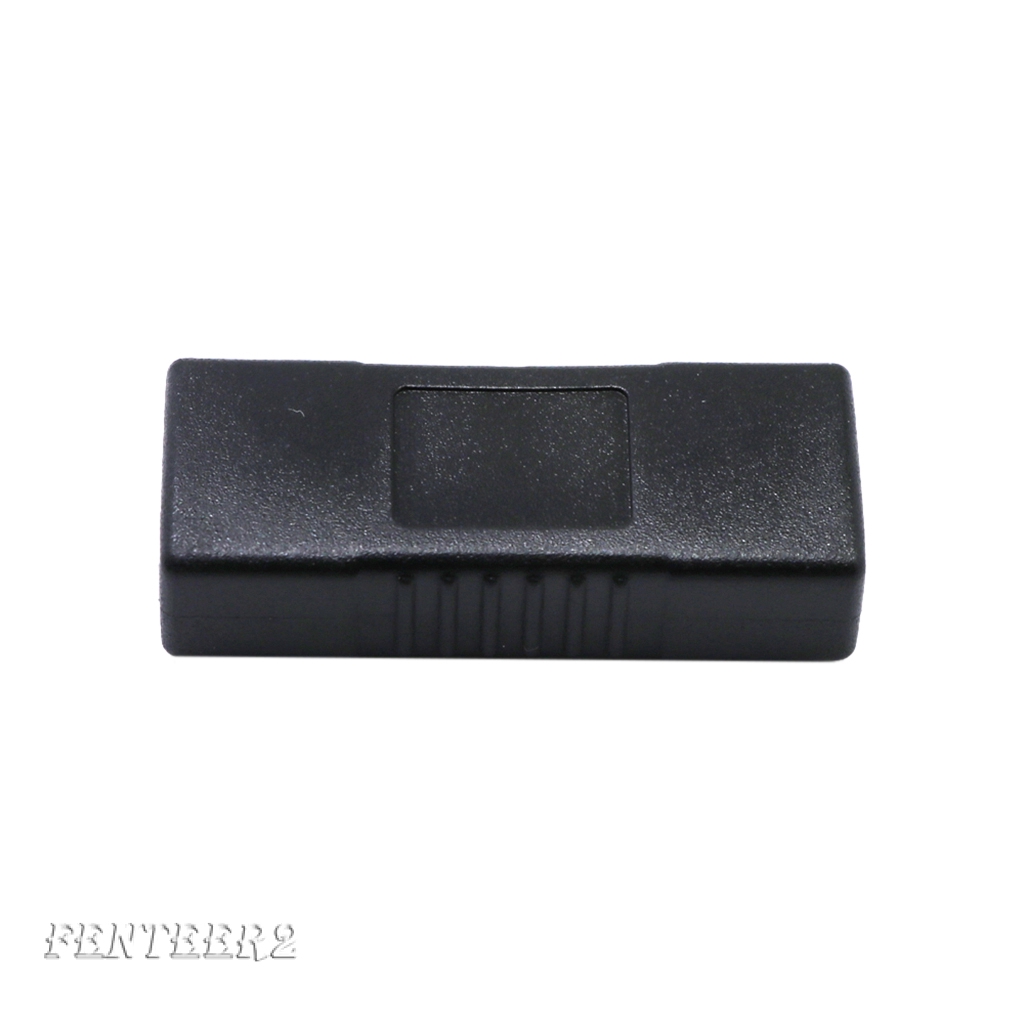 USB 3.0 SuperSpeed Female to Female Converter Adapter Connector Joiner Black