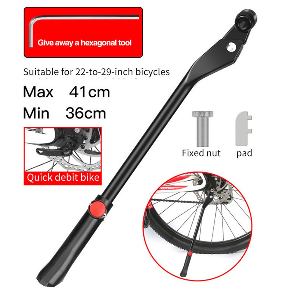 Chân Chống Đứng 36-41cm Có Thể Điều Chỉnh Cho Xe Đạp Leo Núi