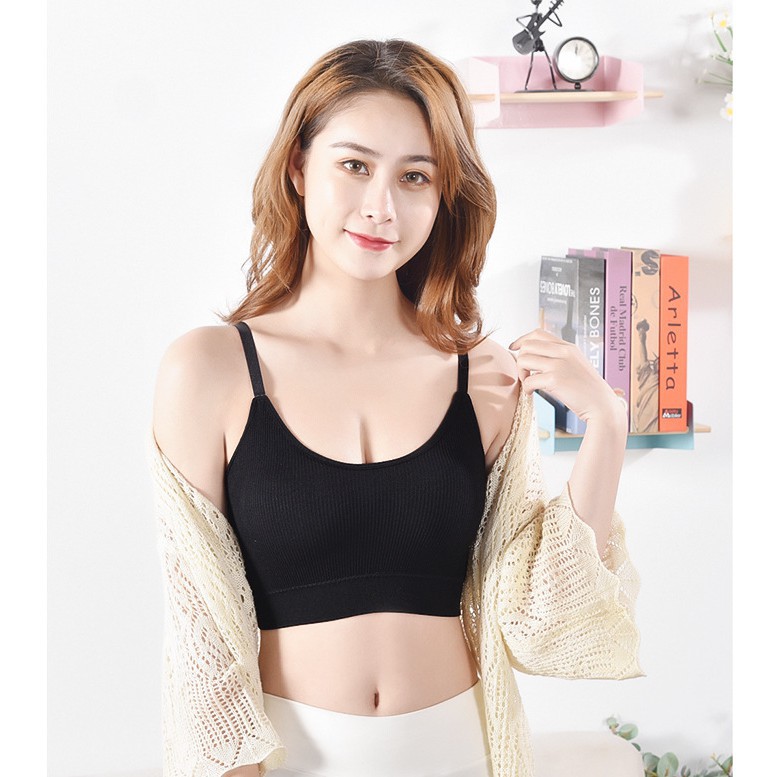 Mới Áo Ngực Không Gọng Không Đường May Size Lớn Phong Cách Nhật Bản