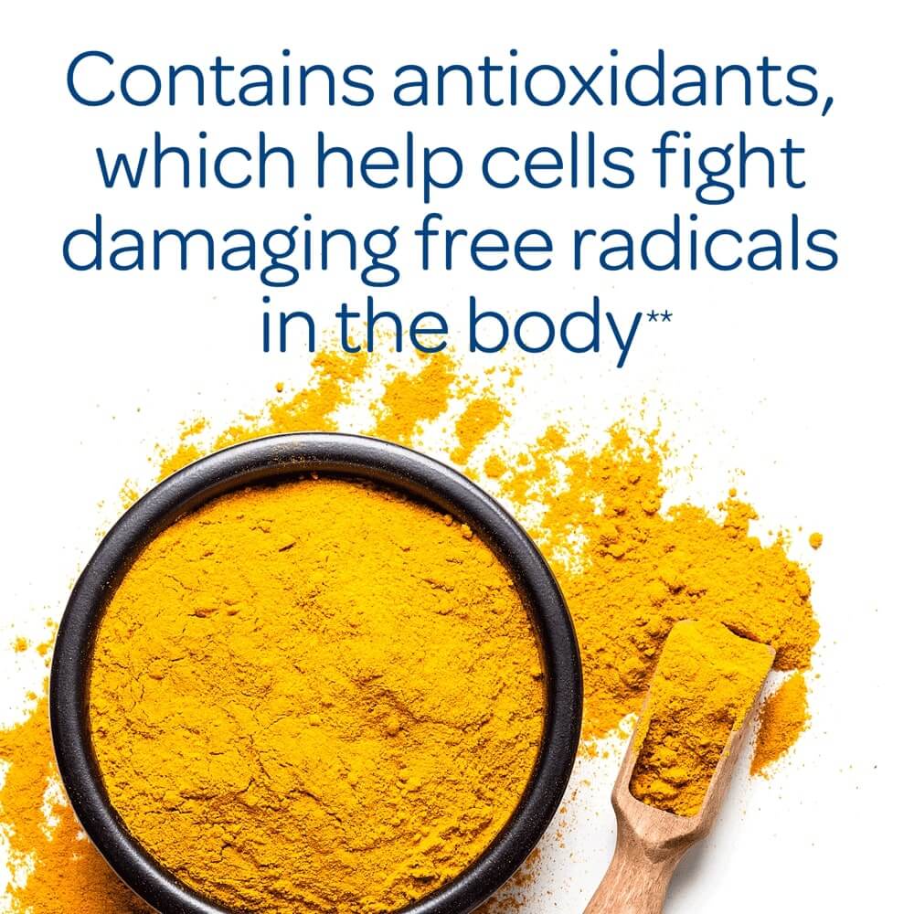 Viên uống hỗ trợ dạ dày tinh chất nghệ Turmeric Curcumin 500mg 90 viên Puritan Pride.